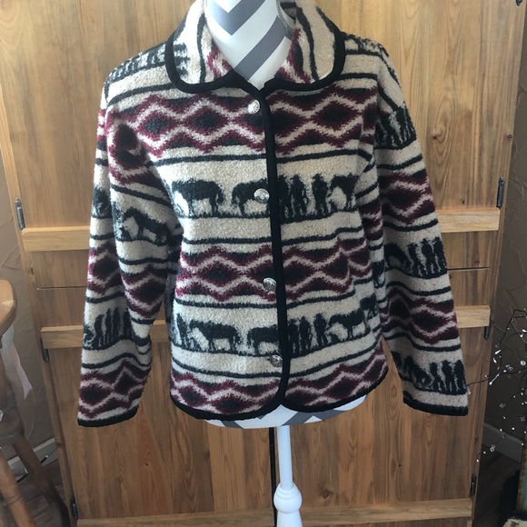 NWOT Vintage Retro Trie Grit Western Cowboy Jacket - Picture 2 of 6